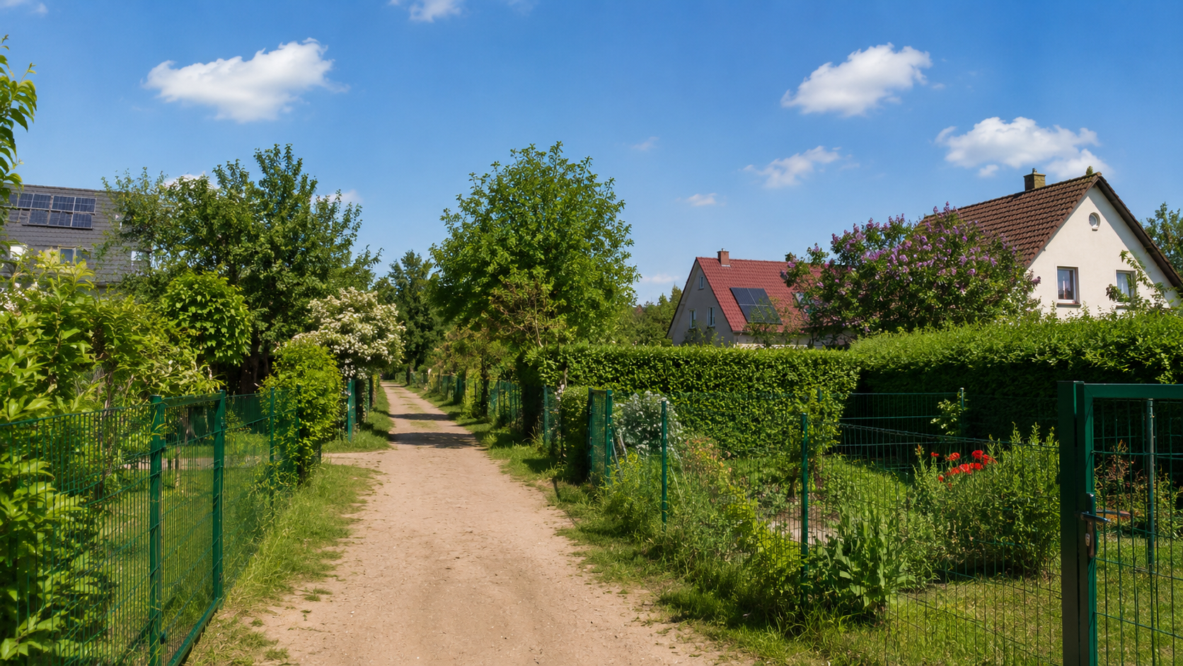 Baugrundstück in grüner Lage – ehemalige Kleingarten-Idylle in Berlin Französisch Buchholz